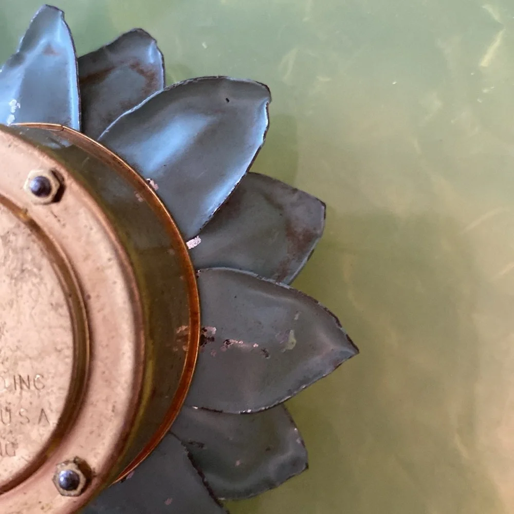 Vintage Floral Wall Clock Lux co.